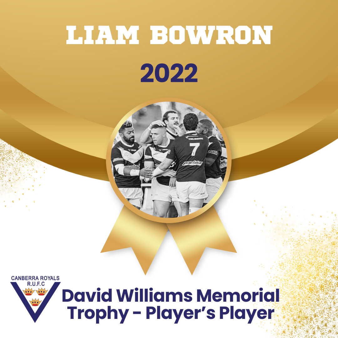 2022 royals awards liam bowron