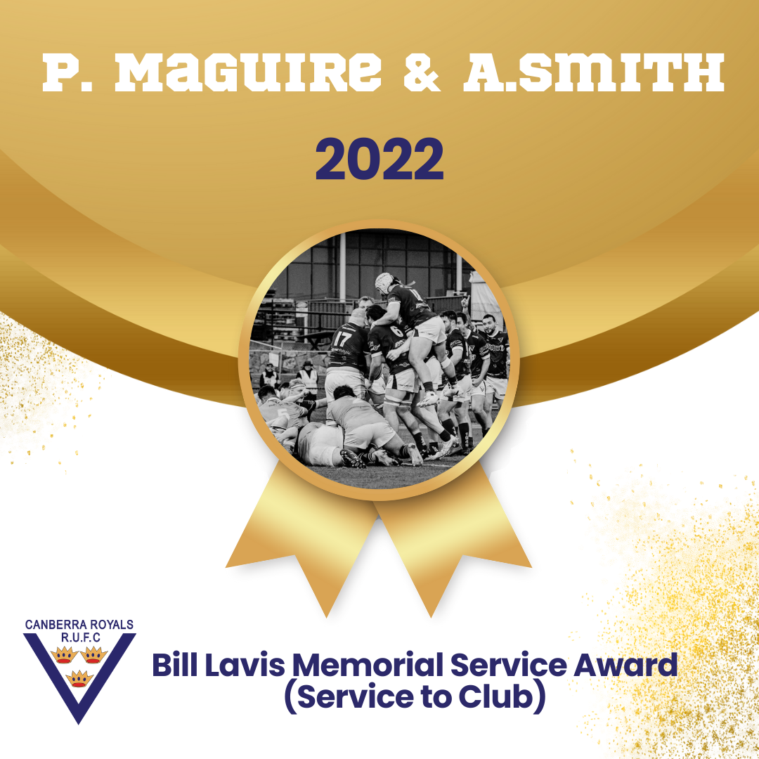 2022 royals awards p.maguire a.smith